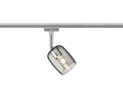 Plafondrail met een lichtspot