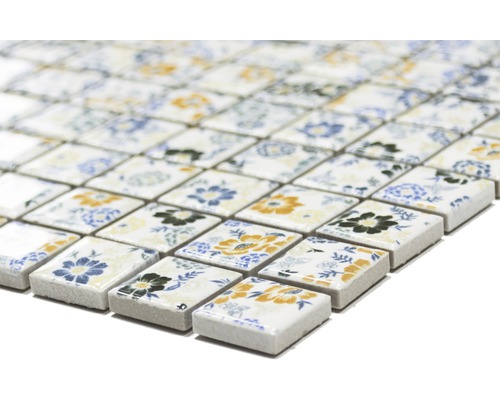 Mozaïektegels met bloemmotief