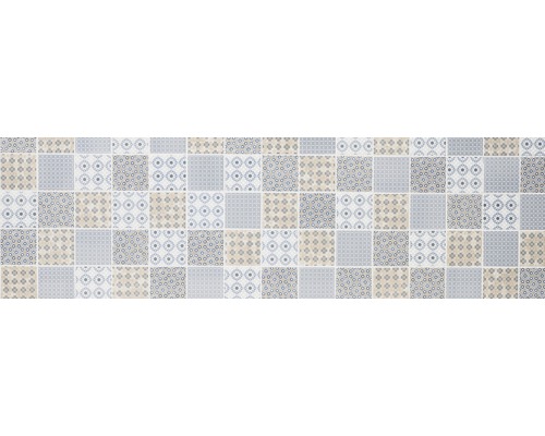 Tegelpatroon met geometrische en florale motieven