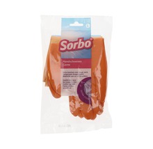 SORBO Huishoudhandschoen Comfort oranje maat L