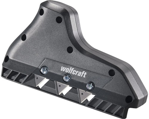 Wolfcraft 4009000 Kantschaaf met 3 messen voor gipsplaat afschuining