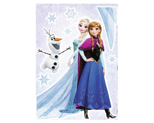 Frozen wanddecoratie met Anna, Elsa en Olaf