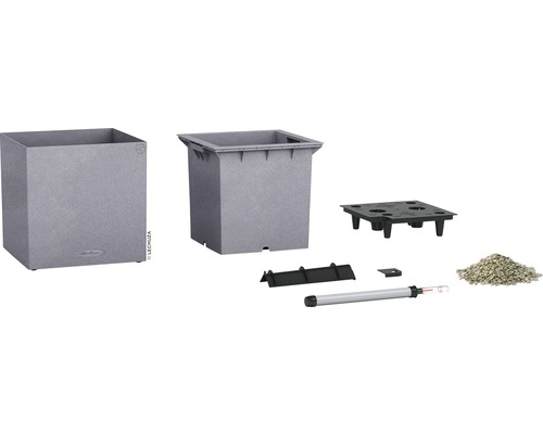 Lechuza Cube plantenbak met accessoires