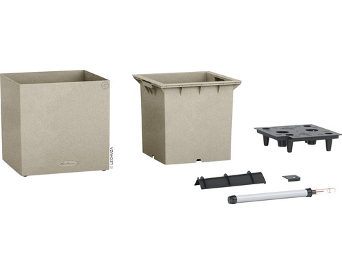 Lechuza Classico Color 43 plantenbak met accessoires