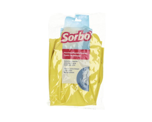SORBO Huishoudhandschoenen Strong geel maat XL