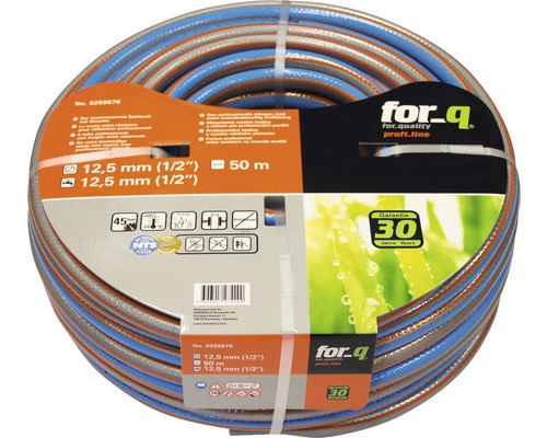Opgedrukte tuinslang, 12,5 millimeter diameter, 50 meter lengte