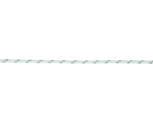 Turbolijn polyester Ø 12 mm wit-groen (per meter)