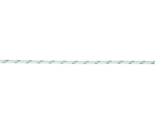 Turbolijn polyester Ø 16 mm wit-groen (per meter)