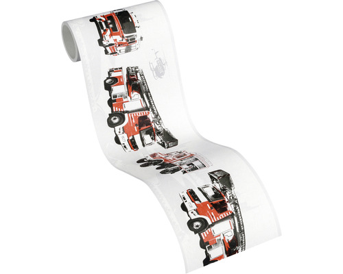 Behangrol met brandweerwagenmotief