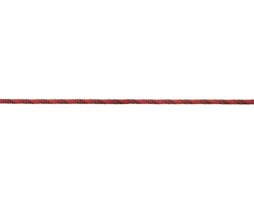 Passatlijn polyester Ø 12 mm rood-zwart (per meter)