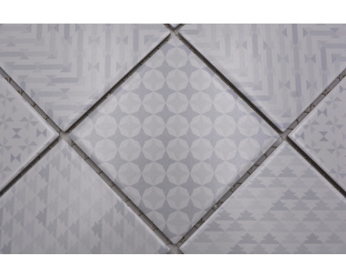 Tegels met verschillende geometrische patronen