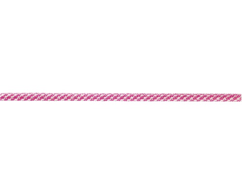 Softlijn polyester Ø 12 mm roze-wit (per meter)