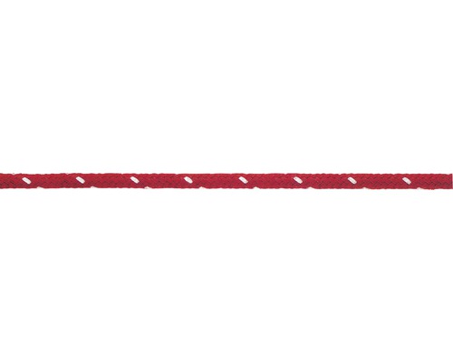 Sportlijn polyester Ø 12 mm rood (per meter)