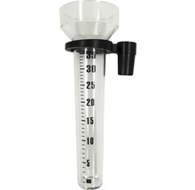 Regenmeter van kunststof met meetschaal