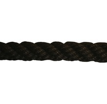 Touw gedraaid acryl Ø 30 mm bruin (per meter)