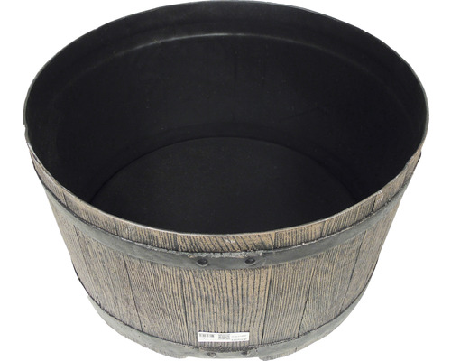 Bloempot in vat-look voor buiten