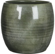 Ronde bloempot van keramiek