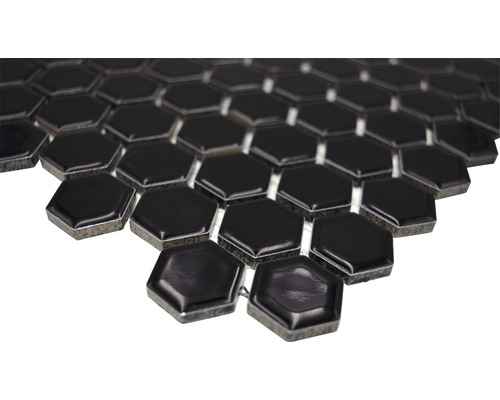 Zeshoekige mozaïektegels van keramiek