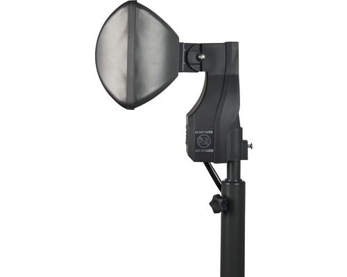 Infraroodstraler op een statief voor warmteopwekking