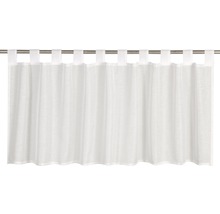 ELBERSDRUCKE Bistrogordijn Effecto wit 48x140 cm