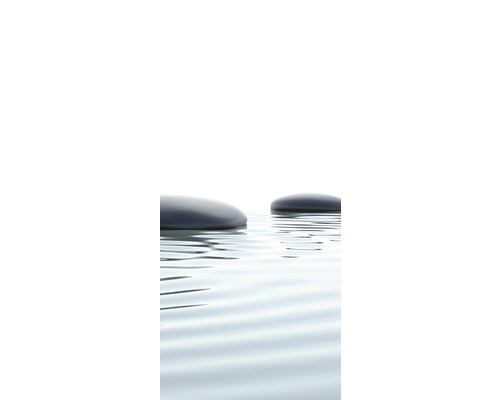 Twee stenen op het water