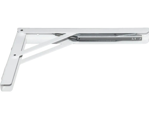 Plankdrager Multi-Line opklapbaar 27x40 cm wit Plankdrager Multi-Line opklapbaar 27x40 cm wit
