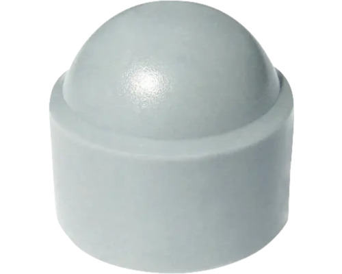 DRESSELHAUS Afdekkap zeskantbout rond model 6 mm kunststof wit, 50 stuks