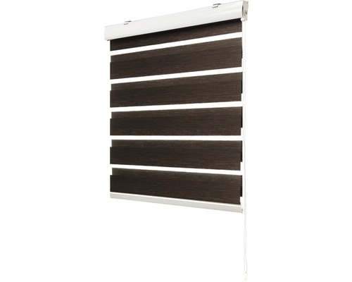 Duo rolgordijn met horizontale strepen