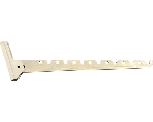 ALFER kledinghanger type 10, 330 mm, gladgeslepen aluminium-0