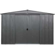 Metalen tuinhuis met dubbele deur