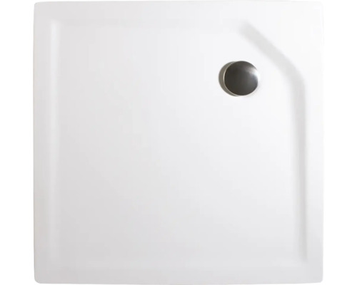 Vierkante douchebak met afvoer