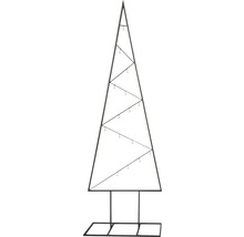 Decoratieve metalen kerstboom met haken voor het ophangen van ornamenten