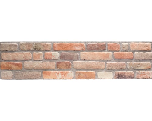 REBELOFSTYLES Steenstrip UltraLight Milano 30x120 cm Decoratieve plaat met baksteenlook voor wanddecoratie