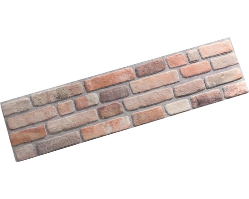 Decoratieve plaat met baksteenmotief