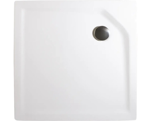 Vierkante douchebak met afvoer