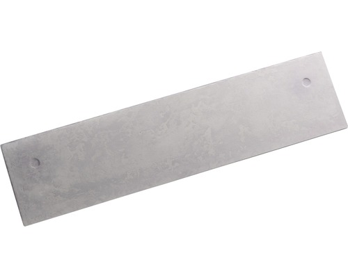 Rechthoekige betonplaat met twee bevestigingsgaten