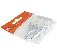 Dubbele katrol in verpakking