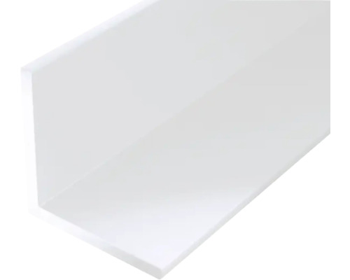KAISERTHAL Hoekprofiel 10x10x1 mm kunststof wit 200 cm Kunststof hoekprofiel