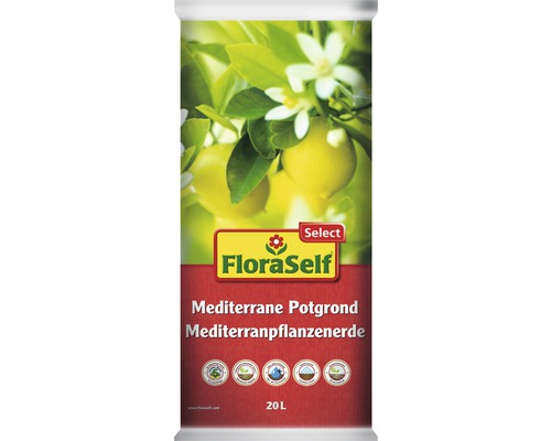 FLORASELF Select Mediterrane potgrond 20 l