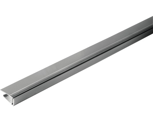 GROSFILLEX Kunststof afsluitprofiel metal alu 5-8 mm lengte 2600 mm