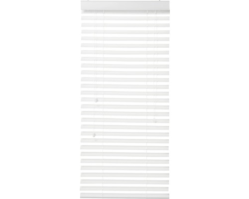 Witte jaloezie voor raam