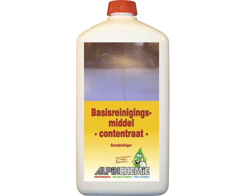 Fles basisreinigingsmiddel concentraat van Alpin Chemie