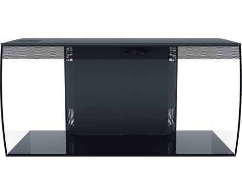 Aquarium met verlichting en filtersysteem