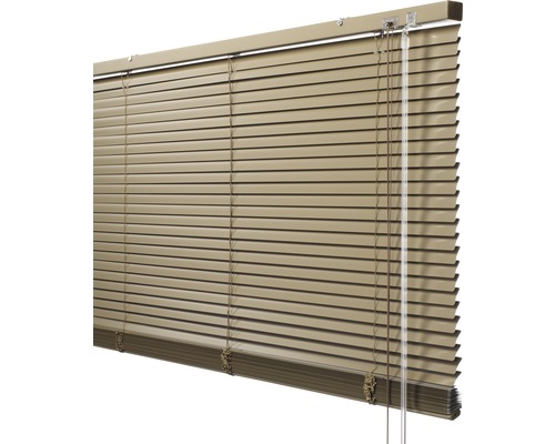 SOLUNA Aluminium verduisterende jaloezie 25 mm bruin 40x170 cm SOLUNA Aluminium verduisterende jaloezie 25 mm bruin 40x170 cm