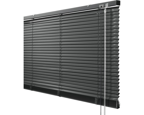 SOLUNA Aluminium verduisterende jaloezie 25 mm antraciet 40x170 cm SOLUNA Aluminium verduisterende jaloezie 25 mm antraciet 40x170 cm