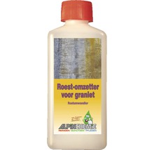 Alpin Chemie roestomvormer voor graniet in een plastic fles