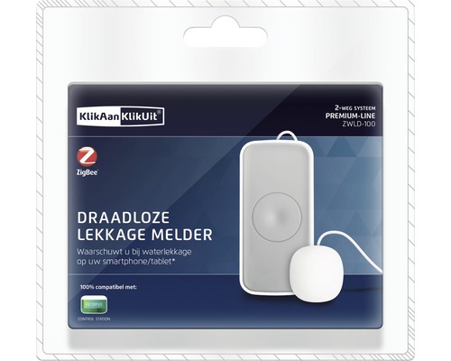 Draadloze waterlekdetectie van KlikAan KlikUit in verpakking