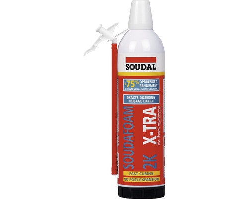 SOUDAL Soudafoam Xtra 2K purschuim 400 ml SOUDAL Soudafoam Xtra 2K purschuim 400 ml