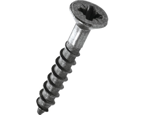 HETTICH Schroef voor pianoscharnier 2,5x16 mm RVS mat, 50 stuks Houtschroef met kruiskop