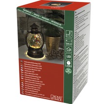 Verpakking van een decoratieve LED-lamp met sneeuwbolmotief